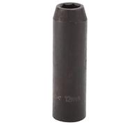 Draper Deep Impact Socket, 1/2" Sq. Dr., 12mm 12739
