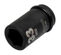 Draper Expert 05147 Expert Hi-Torq® 6 Point Deep Impact Socket 1in Sq. Dr. 33Mm each