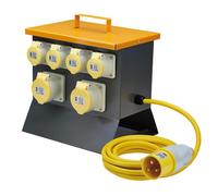 Draper Defender 110V Splitter (Mcb) 4 X 16A/ 2 X 32A