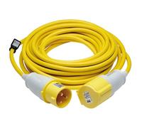 Draper Defender Industry Standard Extension Lead, Ip44, Vde Approved, High Visibility
