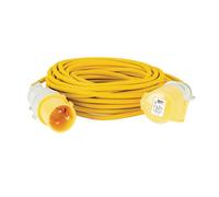 Draper Defender Industry Standard Power Extension Lead, Ip44, Vde Approved, High Visibility