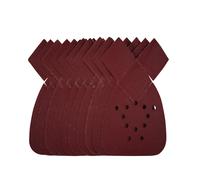 Draper Detail Sanding Sheets with Hook and Loop, 140mm, 240 Grit, SSD4 (Pack of 10)