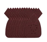 Draper Detail Sanding Sheets with Hook and Loop, 140mm, 40 Grit, SSD4 (Pack of 10)