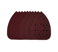 Draper Detail Sanding Sheets with Hook and Loop, 140mm, Assorted Grit, SSD3 (Pack of 10)