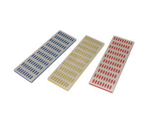 Draper Diamond Whetstone Sharpening Set 3 Piece Size 152 x 50 x 4.2mm 26335