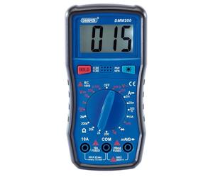 Draper Digital Multimeter Volt Multi Meter Voltage Tester 600v AC/DC 41817