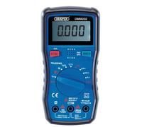 Draper 41820 Auto-Ranging Digital Multimeter 1 X Test Leads 1 X Temp Probe each