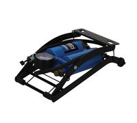 Double Cylinder Foot Pump with Pressure Gauge