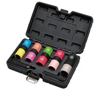 Draper Double Ended Wheel Nut Socket Set, 1/2" Sq. Dr. (7 Piece)