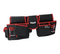 Draper Double Tool Pouch Adjustable 16 Pockets Hammer Loops Phone Holder 67832