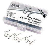 Draper Double U Staples for Hot Staplers 0.8mm Pack of 50