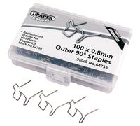 Draper Double U Staples for Hot Staplers 0.8mm Pack of 50