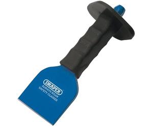 Draper DRA63730 Brick Bolster with Hand Guard 225 x 75 mm , Blue