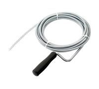 Draper Drain Cleaner Probe 4.7m Fully flexible plated spring steel Handle 65995