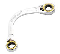 Draper Draper Expert HI-TORQ® Double Ring Ratchet Half Moon Spanner, 14 x 1