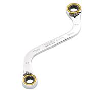Draper Expert Hi-Torq® Double Ring Ratchet S-Shape Spanner 11 X 13Mm Pk 1 03943