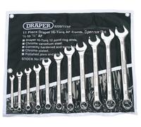 Draper Expert 29546 Hi-Torq® Imperial Combination Spanner Set (11 Piece) per set