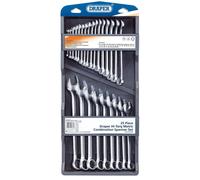 Draper 26696 Hi-Torq Metric Combination Spanner Set, 6mm-32mm, 25 Pieces , Blue