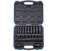 Draper Draper Impact Socket Set, 3/8" & 1/2" Sq. Dr. (32 Piece)