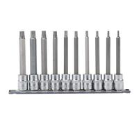 Draper Expert 16340 Draper Tx-Star® Plus Socket Bit Set 3/8in Sq. Dr. 100Mm (10 Piece) per set