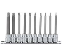 DRAPER Draper TX-STAR® Security Socket Bit Set, 3/8" Sq. Dr. (10 Piece) [16