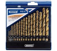 Draper Metric HSS Titanium Coated Drill Set 19 pieces 1 to 10mm