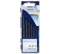 Draper DS7MA Expert 7 Piece Metric Drill Bit Set