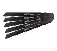 Draper DT119B Jigsaw Blade Set, 92mm (5 Piece)