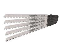 Draper DT301CD Jigsaw Blade Set, 115mm (5 Piece)