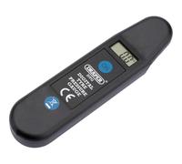 Draper Digital Tyre Pressure Reader | Car Monitoring Tool | MOT Tools | Self Calibrating | LCD Display | Battery Powered | 01071
