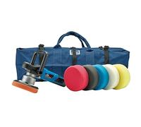 Draper Dual Action Car Polisher 150mm Detailing Buffer 5 Sponge Kit 900w 99375