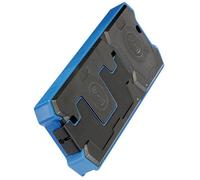 Draper 65793 10W Wireless Dual Charging Pad, Blue and Black, One Size