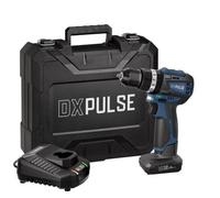 Draper Dxpulse 12V Brushless Combi Drill Kit, 1 X 4.0Ah Battery, 1 X Fast Charger