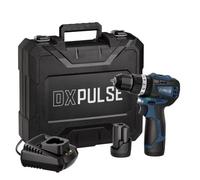 Draper Dxpulse 12V Brushless Combi Drill Kit, 2 X 2.0Ah Batteries, 1 X Charger