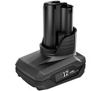 DX Pulse 12V 5.0Ah Li-Ion Battery, High Capacity Replacement Battery with Charge Level Indicator, Quick Release, Compatible with DX12 Chargers - DXPULSE Interchange System