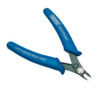 Draper Electronic Flush Cut Nipper 130mm Cuts Copper Wire Up To 1.2mm 52589