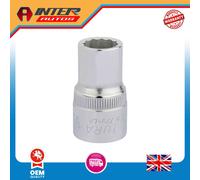 Draper Elora Bi-Hexagon Socket, 1-2" Sq. Dr., 1-2" 24351