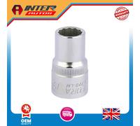 Draper Elora Bi-Hexagon Socket, 1-2" Sq. Dr., 13mm 24583
