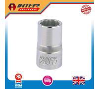 Draper Elora Bi-Hexagon Socket, 1-2" Sq. Dr., 15mm 24608