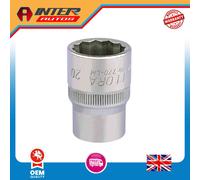Draper Elora Bi-Hexagon Socket, 1-2" Sq. Dr., 20mm 24658