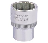 Draper 24682 23mm 1/2 Square Drive Elora Bi-Hexagon Socket