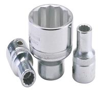Draper 24682 23mm 1/2 Square Drive Elora Bi-Hexagon Socket