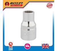 Draper Elora Bi-Hexagon Socket, 1-2" Sq. Dr., 7-16" 24343
