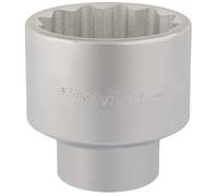 Draper Elora Chrome Socket 2-3/4in 1in Drive Imperial Bi Hex Standard 67533