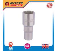 Draper Elora Deep Bi-Hexagon Socket, 1-2" Sq. Dr., 24mm 11937