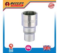 Draper Elora Deep Bi-Hexagon Socket, 1-2" Sq. Dr., 32mm 11940