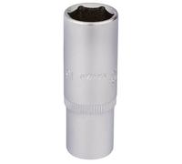 Draper Elora Deep Socket, 1/4" Sq. Dr., 13mm 58733