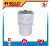 Draper Elora Hexagon Socket, 1-2" Sq. Dr., 20mm 15309