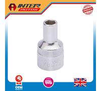 Draper Elora Hexagon Socket, 1-2" Sq. Dr., 8mm 15297