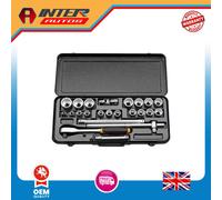 Draper Elora Imperial Socket Set, 1-2" Sq. Dr. (23 Piece) 50649